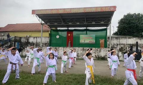 Hơn 800 vận động viên tham gia Hội khỏe Phù Đổng huyện Bắc Trà My năm học 2022 - 2023