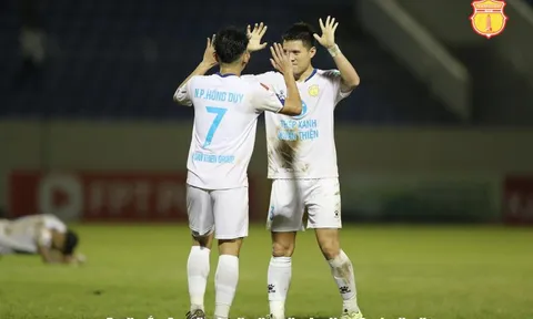 Vòng 2 V.League 2023 > SHB Đà Nẵng 0-1 Thép Xanh Nam Định: Đội khách tạm lên ngôi đầu