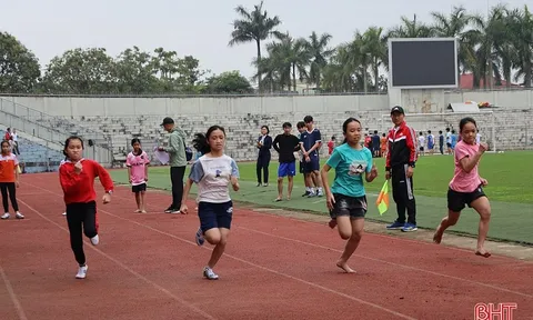 Đại hội Điền kinh - Thể thao học sinh phổ thông thành phố Hà Tĩnh