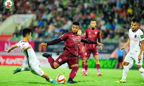 Vòng 3 V.League 2023 > Topenland Bình Định 1-0 Becamex Bình Dương: Chiến thắng thứ hai liên tiếp