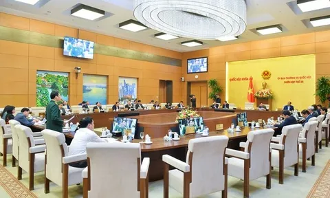 Uỷ ban Thường vụ Quốc hội cho ý kiến về dự án Luật Phòng thủ dân sự