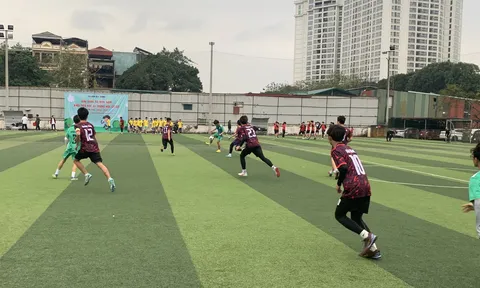 Quận Ba Đình tổ chức giải Bóng đá Học sinh năm học 2022-2023 