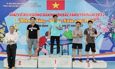 Sôi nổi các giải đấu thể thao mừng Đảng, mừng Xuân ở huyện Bắc Tân Uyên