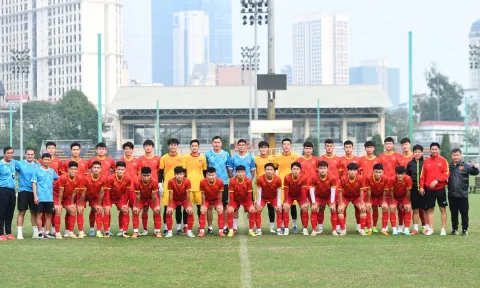 Danh sách đội tuyển U20 Việt Nam lên đường tập huấn UAE