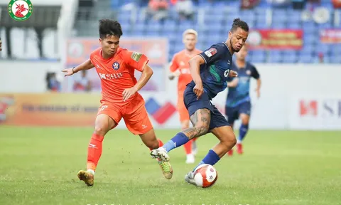 Vòng 4 V.League 2023 > SHB Đà Nẵng 2-3 Topenland Bình Định: Đội bóng sông Hàn xuống cuối bảng