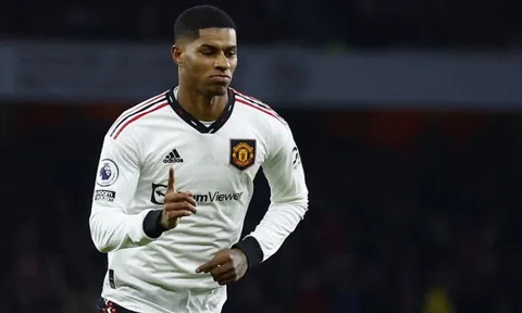 Marcus Rashford cán mốc ấn tượng trong màu áo Man United