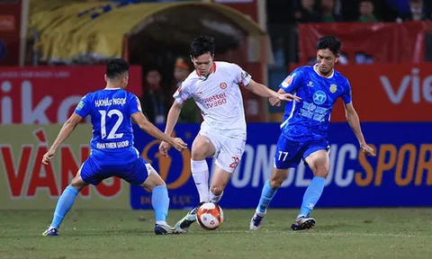 Vòng 4 V.League 2023: Thép xanh Nam Định cầm hòa chủ nhà Viettel FC