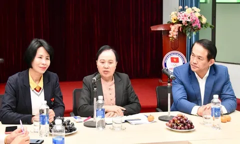 CHDCND Lào mong muốn học hỏi kinh nghiệm về công tác huấn luyện, tuyển chọn vận động viên của Thể thao Việt Nam