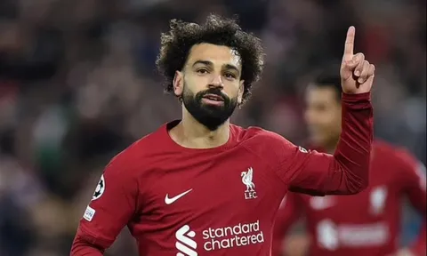 Mohamed Salah phá kỷ lục của Steven Gerrard