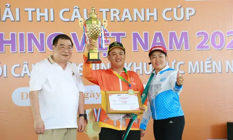 Cần thủ đoạt giải nhất câu được 45 kg cá