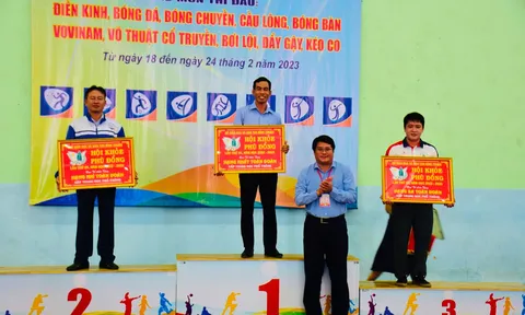 Bế mạc Hội khoẻ Phù Đổng tỉnh Bình Thuận lần thứ XV