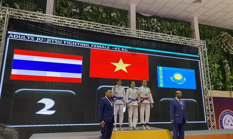 Giải vô địch Ju-jitsu châu Á 2023: Đội tuyển Việt Nam giành 5 huy chương vàng