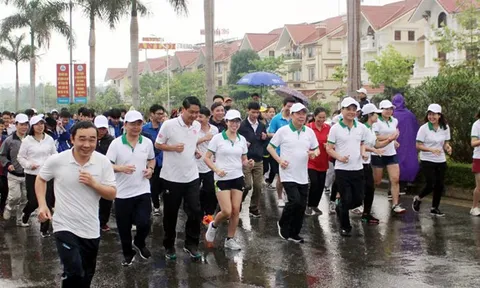 Ngày chạy Olympic vì sức khỏe toàn dân tỉnh Lào Cai sẽ diễn ra vào dịp 26/3