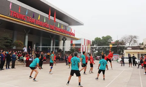 Giải Bóng chuyền hơi huyện Phú Bình năm 2023