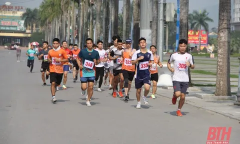 Ngày chạy Olympic vì sức khỏe toàn dân tỉnh Thanh Hóa năm 2023 được tổ chức vào ngày 12/3