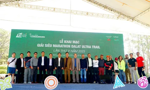 Giải Siêu Marathon Dalat Ultra Trail 2023 được tổ chức với quy mô lớn chưa từng có