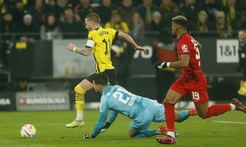 Giành trọn 3 điểm trên sân nhà, Dortmund trở lại ngôi đầu bảng Bundesliga