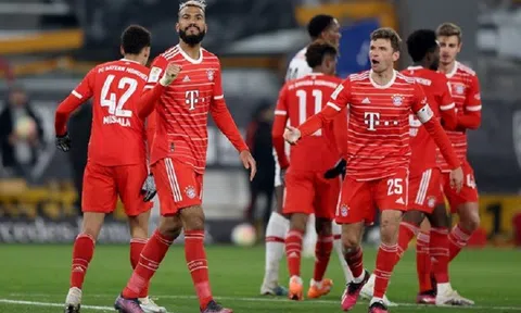 Bayern Munich đòi lại vị trí số 1 Bundesliga từ tay Dortmund
