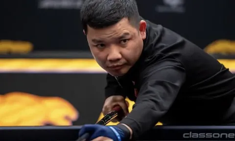 Nguyễn Đức Anh Chiến dừng chân ở tứ kết giải Billiards World Cup Las Vegas Mỹ