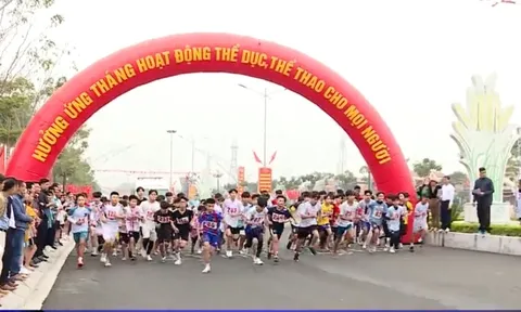 Huyện Gia Viễn phát động hưởng ứng Tháng hoạt động Thể dục thể thao cho mọi ngời và Ngày chạy Olympic vì sức khỏe toàn dân