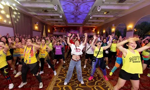 Sự kiện Zumba Party: LoveDance Fiesta diễn ra sôi động ở trung tâm thành phố Hồ Chí Minh