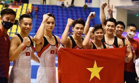 Trịnh Hải Khang đứng hạng 7 Cúp Thể dục dụng cụ thế giới 2023