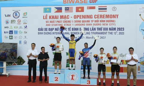 Jutatip thắng chặng mở màn giải đua Xe đạp Biwase Cup ngay ngày Quốc tế Phụ Nữ