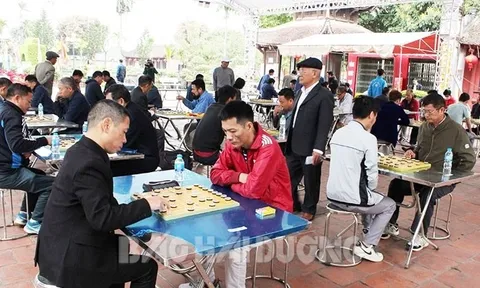 52 kỳ thủ tranh tài giải vô địch cờ Tướng Hội Nhà báo tỉnh Hải Dương