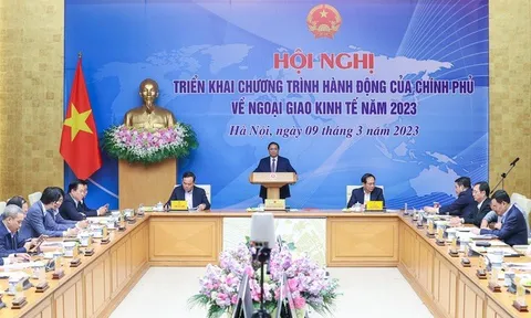 Chính phủ triển khai Chương trình hành động thực hiện Chỉ thị 15 của Ban Bí thư về ngoại giao kinh tế