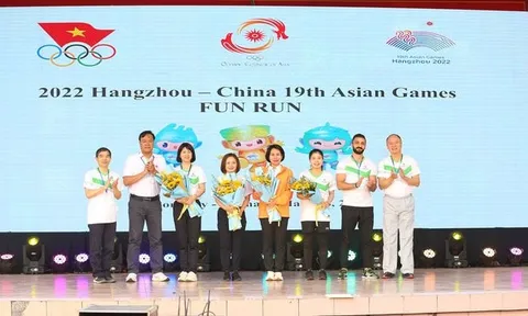 1.500 người tham gia Ngày chạy ASIAD Games Fun Run