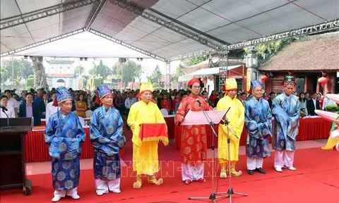 Khai mạc lễ hội Văn miếu Mao Điền