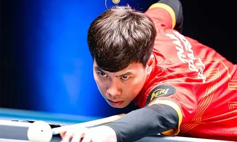 Cơ thủ Đức Thiện hạ cựu vô địch thế giới tại Billiards Premier League Pool