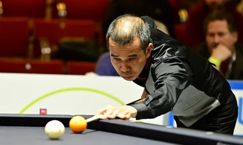 Giải Billiards đồng đội thế giới 2023: Tuyển Việt Nam thắng trận mở màn