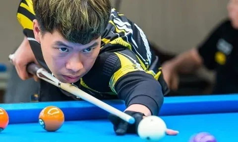 Lường Đức Thiện thắng đậm cơ thủ huyền thoại tại giải Billiards Premier League Pool 2023