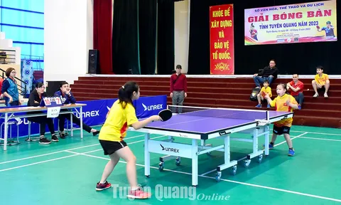Giải Bóng bàn tỉnh Tuyên Quang năm 2023