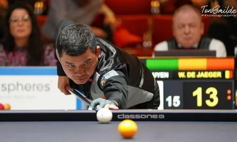 Việt Nam dừng chân ở tứ kết giải Billiards Carom 3 băng đồng đội thế giới 2023