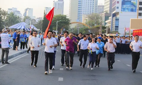 Thành phố Nha Trang phát động Tháng hoạt động thể dục thể thao cho mọi người và Ngày chạy Olympic vì sức khỏe toàn dân 2023 