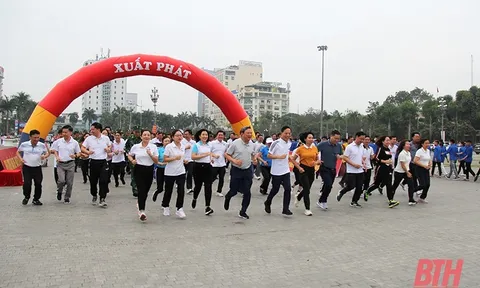 Thanh Hóa phát động Toàn dân rèn luyện thân thể theo gương Bác Hồ vĩ đại, Ngày chạy Olympic "Vì sức khỏe toàn dân" và giải Việt dã thành phố Thanh Hóa 2023