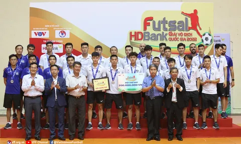 Giải Futsal vô địch quốc gia 2023: Đá 4 ngày 1 trận trên sân nhà - sân khách