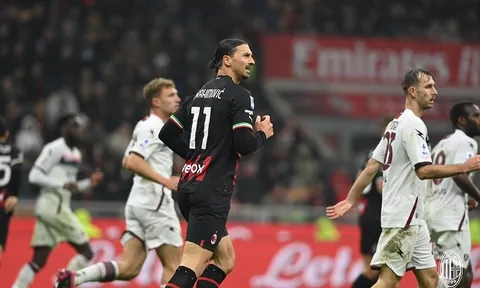 Vòng 26 Serie A > AC Milan 1-1 Salernitana: Rossoneri hụt hơi