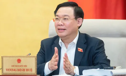 Chủ tịch Quốc hội Vương Đình Huệ: Trọng tâm là phục hồi và bảo vệ tài nguyên nước
