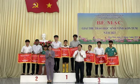 Bế mạc giải Thể thao học sinh tỉnh Kon Tum năm 2023