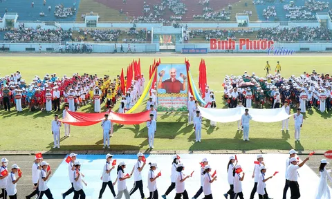 Bình Phước tổ chức Hội khỏe Phù Đổng học sinh phổ thông năm học 2022-2023