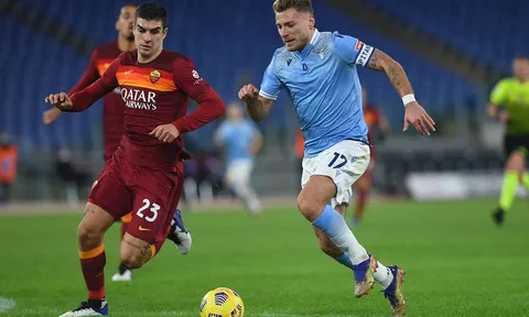 Vòng 27 Serie A 2022-2023 > Lazio - AS Roma (0 giờ ngày 20/3): Derby vì tốp 4