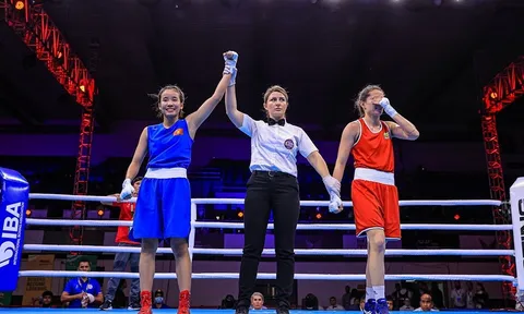 Giải vô địch Boxing nữ thế giới 2023: Ngọc Trân chiến thắng trận đầu
