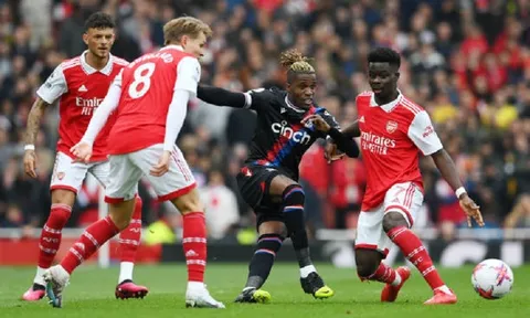 Arsenal thiết lập loạt kỷ lục ấn tượng sau trận thắng Crystal Palace