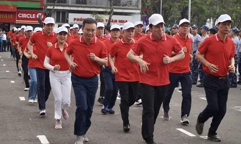 Gần 2.000 người tham gia Ngày chạy Olympic vì sức khỏe toàn dân thành phố Hải Phòng năm 2023