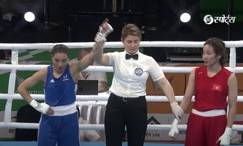 Ngọc Trân dừng bước giải vô địch Boxing nữ thế giới 2023