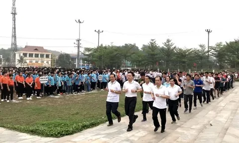 Huyện Yên Bình tổ chức Ngày chạy Olympic vì sức khỏe toàn dân năm 2023  