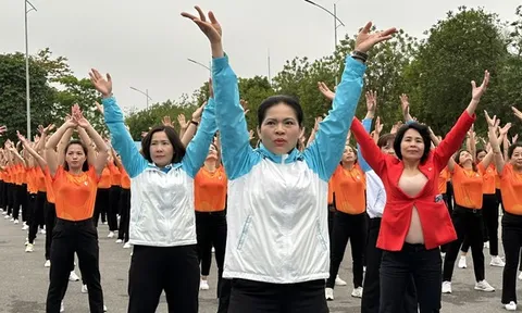 Phát động Hội thi Dân vũ và Thể dục thể thao Phụ nữ toàn quốc năm 2023